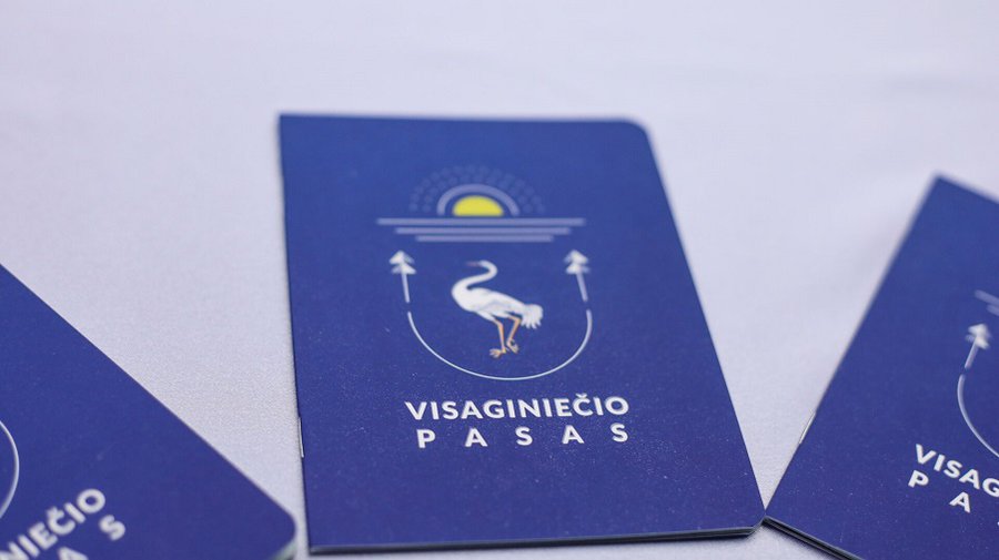 Паспорта «Маленького висагинца» можно получить в приемной мэра - В Висагинасе