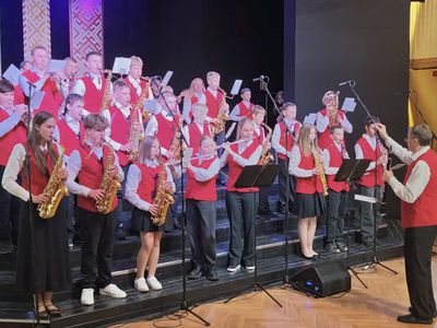 «Skambantys šilai 2026» . Сотни голосов на висагинской сцене (видео) - В Висагинасе