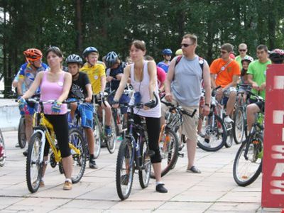Традиционный велопробег - В Висагинасе