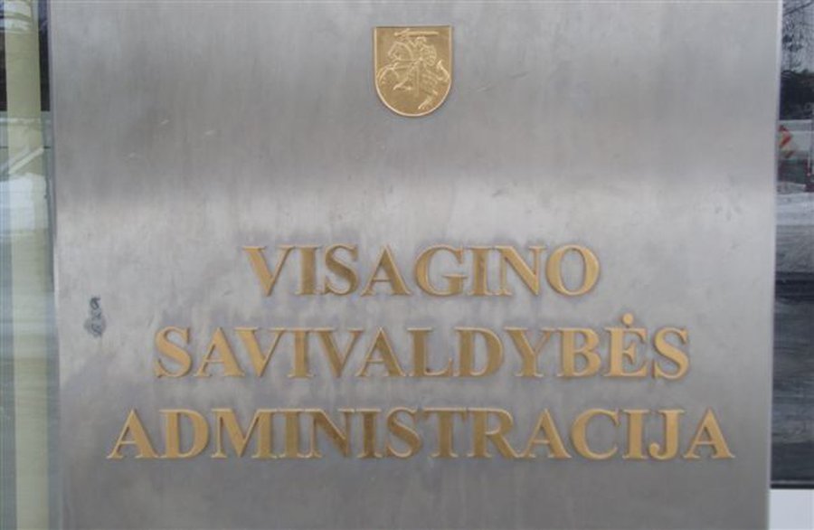 Сокращение администрации самоуправления - В Висагинасе
