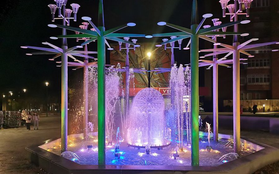 Висагинский поющий фонтан отработал свой первый сезон и законсервирован до весны - Новости регионов