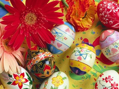 Со Святой Пасхой!  Su Šv. Velykomis!
 - В Висагинасе