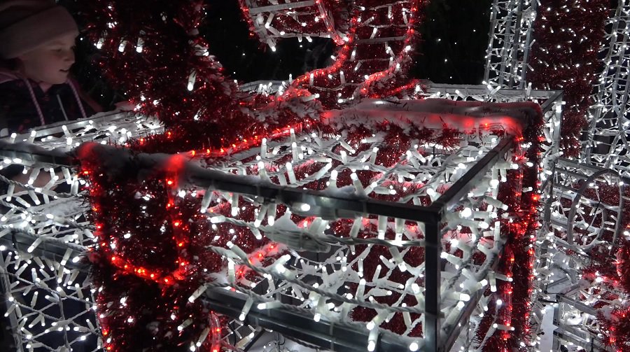 Висагинас готовится встретить Рождество (видео) - Висагинас и висагинцы