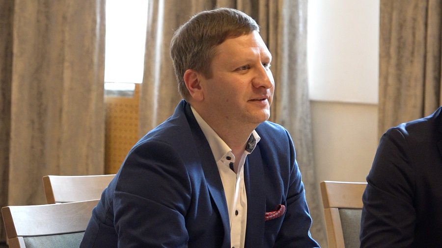 Очередной визит высоких гостей (видео) - В Висагинасе