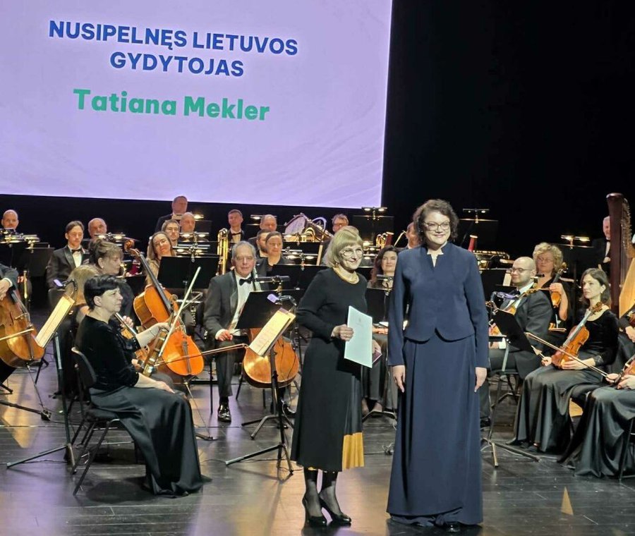 Врач Висагинской больницы Татьяна Меклер удостоена звания Заслуженного врача Литвы - Висагинас и висагинцы