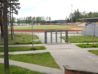 Кому будет принадлежать футбольное после реконструкции стадиона? (видео) - В Висагинасе