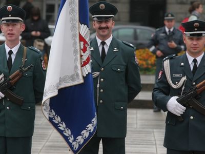 День полиции в Висагинасе - В Висагинасе