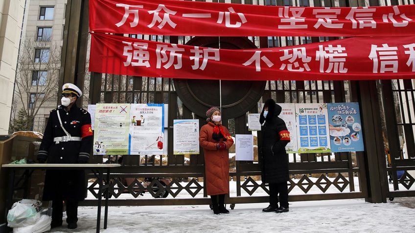 Kinijoje sulaikytas vyras, nuslėpęs kelionę į Uhaną ir užkrėtęs koronavirusu septynis žmones