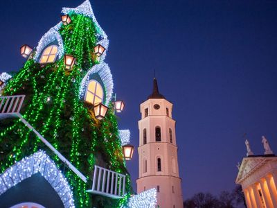 В Вильнюсе через две недели зажгут огни на рождественской елке - Культурные и спортивные мероприятия