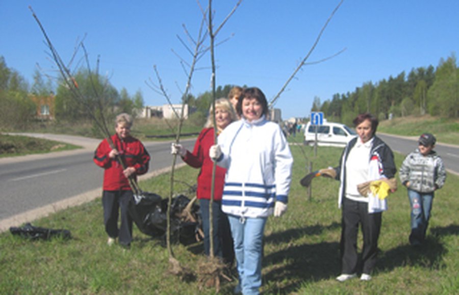 С праздником Весны и Труда! - В Висагинасе