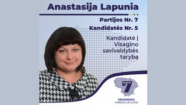 Кандидат демократов – Анастасия Лапуня