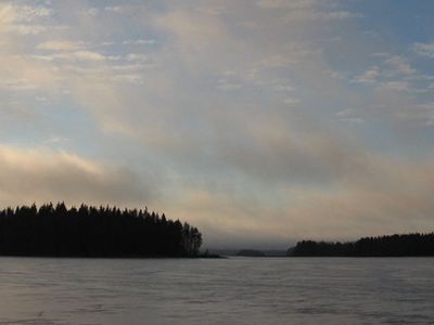 Опасность на льду  - В Висагинасе