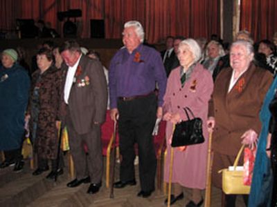 Вечер для ветеранов  - В Висагинасе