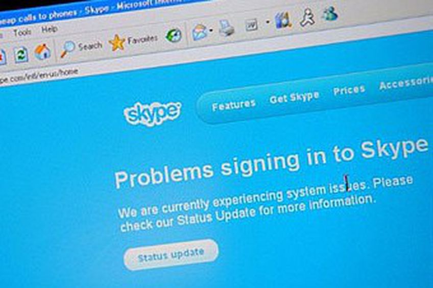 Причиной сбоя в работе Skype стали проблемы с программным обеспечением