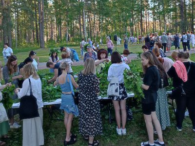 Йонинес и День Росы в регионе ИАЭС (фотогалерея) - В Висагинасе