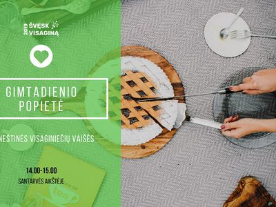 Устроим праздничный полдник! - В Висагинасе