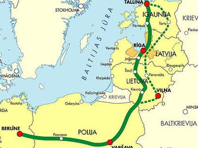 В Литве разгорается скандал вокруг железнодорожной магистрали - Литва и страны Балтии