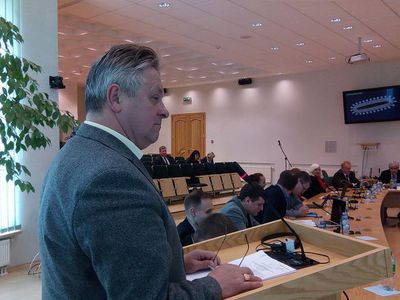 Николай Харламов уходит с поста директора спортцентра - В Висагинасе