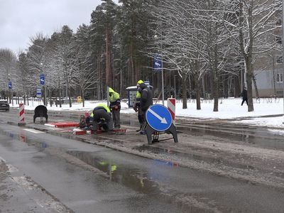 В Висагинасе появились островки безопасности. Сколько их будет установлено и где - В Висагинасе