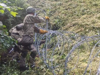 Военным Литвы при охране границы с Белоруссией разрешено применять оружие для самообороны - Литва и страны Балтии