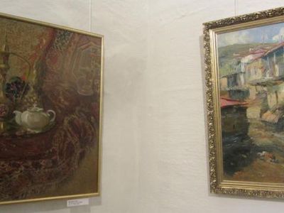 Открытие выставки «Пером и кистью» - В Висагинасе