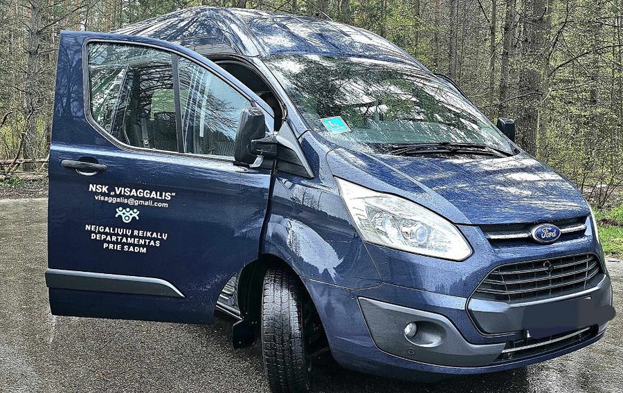 «Visaggalis» предоставляет транспортные услуги людям с недугом и людям с особыми потребностями - В Висагинасе