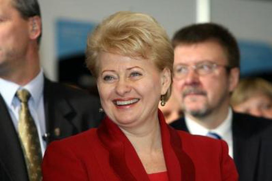 Metų žmogumi vėl išrinkta D. Grybauskaitė - Lietuva ir Baltijos šalys