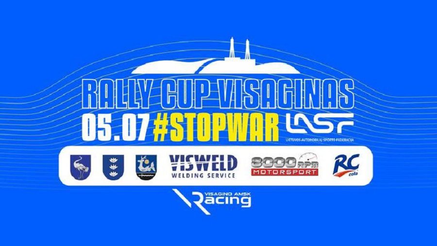 Gegužės 7 d. Visagino mieste ir apylinkėse – „Rally CUP Visaginas“! - Visagine
