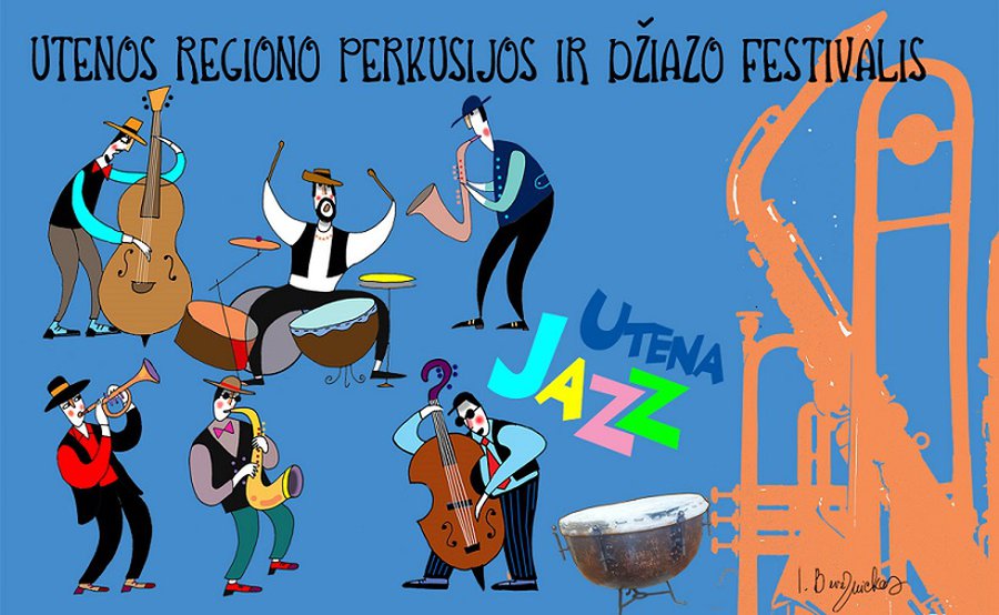 Kviečiame visus į Utenos regiono Perkusijos ir Džiazo festivalio koncertą - Kultūros ir sporto renginiai