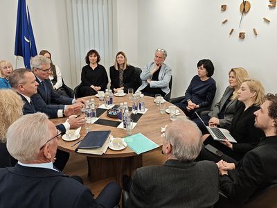 Висагинас посетила министр культуры - В Висагинасе