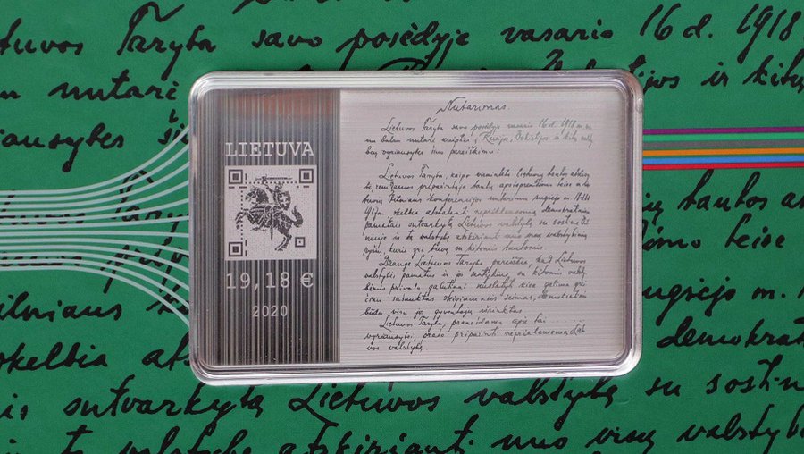 Литва выпустила первую в мире коллекционную криптомонету - В Мире