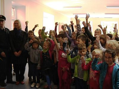 Берегите друг друга на дорогах!                                                                 - В Висагинасе