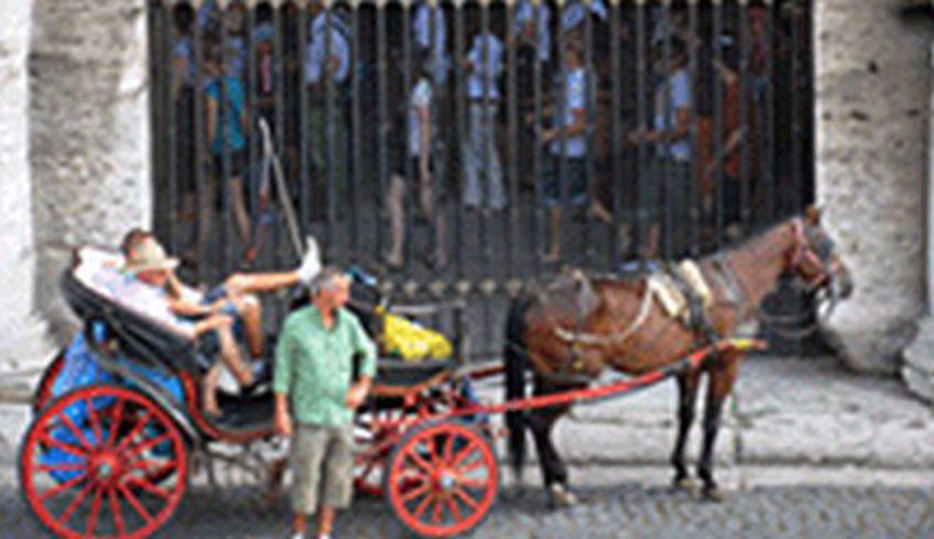 Конные экипажи в Риме заменят электромобилями 