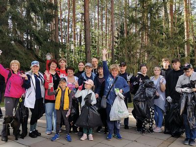 Независимый профсоюз  ИАЭС отметил праздник 1 Мая традиционным субботником и шашлыками (видео) - В Висагинасе