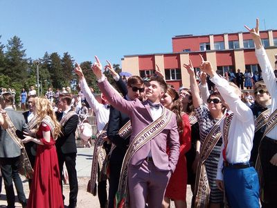 Последний школьный звонок: «Как много в этом звуке…» (Обновлено. Добавлено видео) - В Висагинасе