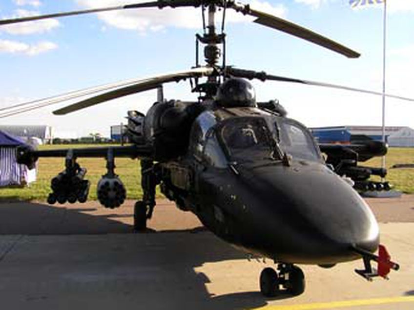 Вертолеты Ка-52 решено запустить в серию