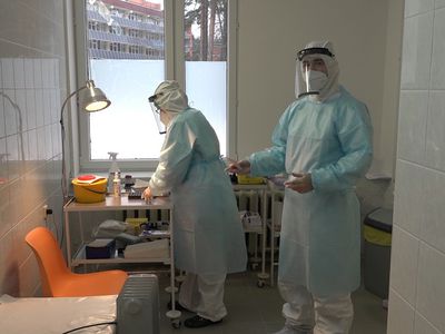 О работе Висагинской температурной клиники – не только в цифрах (видео) - В Висагинасе