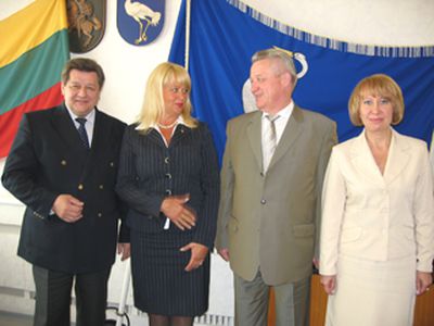 В Висагинасе побывали посол Республики Беларусь в Литве и уполномоченный по делам религий и национальностей при Совете министров РБ - В Висагинасе