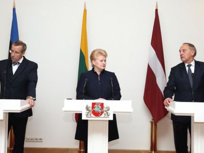 Президенты Балтии обсудят вопросы безопасности и еврозоны - Литва и страны Балтии