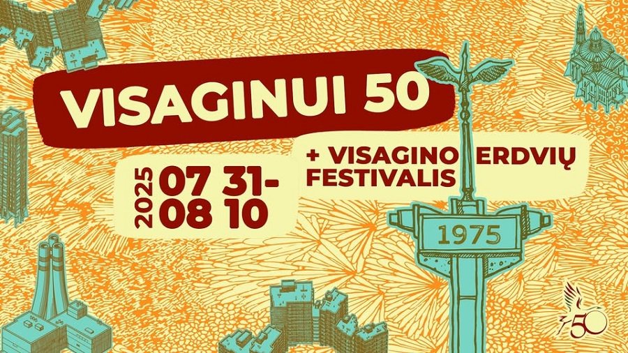 Фестиваль Висагинских пространств и Праздник Висагинаcа 2025 - В Висагинасе