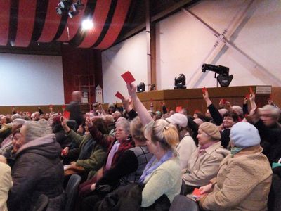 Cобрание в с/о «Pavasaris». Станет ли Алексей Прохоров новым председателем? - В Висагинасе