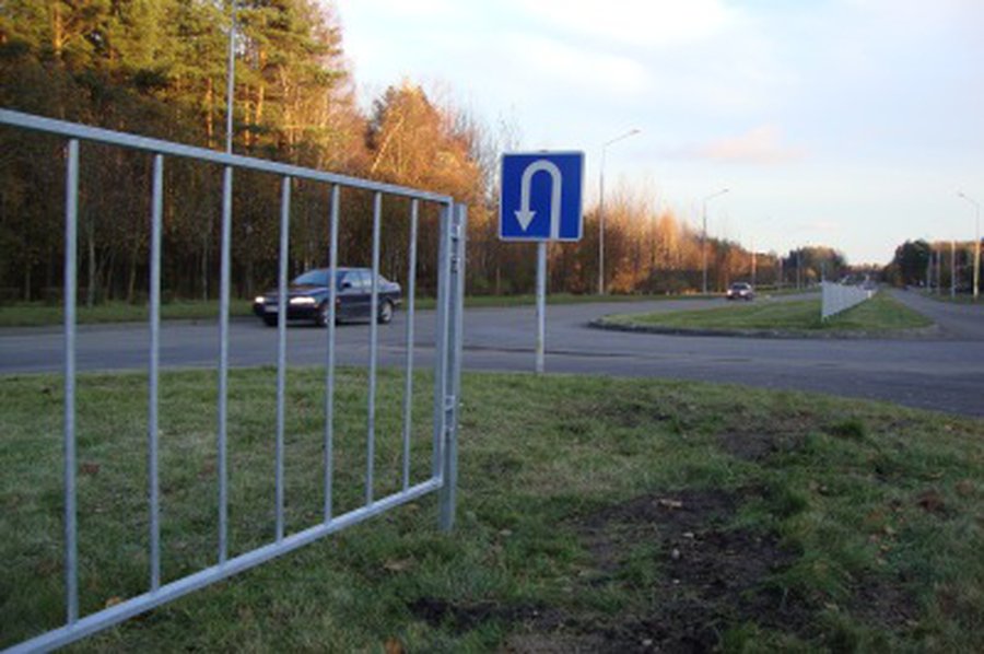 Неудачный разворот - В Висагинасе