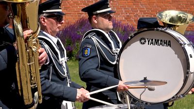 Торжественный парад, приуроченный ко Дню пограничника (видео)