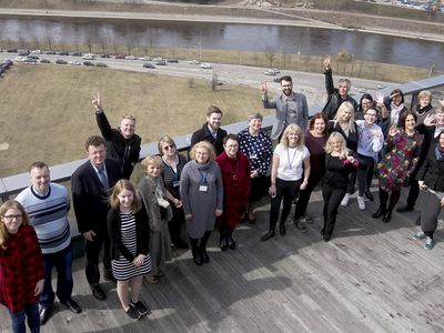 Репетиция 100-летия: 98-й день рождения ЭЛЬТА праздновала между небом и землей - Литва и страны Балтии