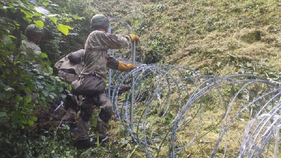 Военным Литвы при охране границы с Белоруссией разрешено применять оружие для самообороны - Литва и страны Балтии