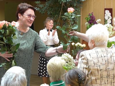 «Счастья, радости, тепла и любви немножко», - такие пожелания звучали в День семьи (видео) - В Висагинасе