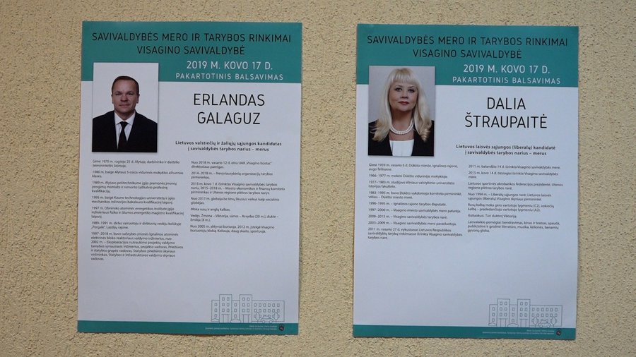 Результаты предварительного голосования во втором туре выборов мэра Висагинаса (обновляется) - Выборы 2019