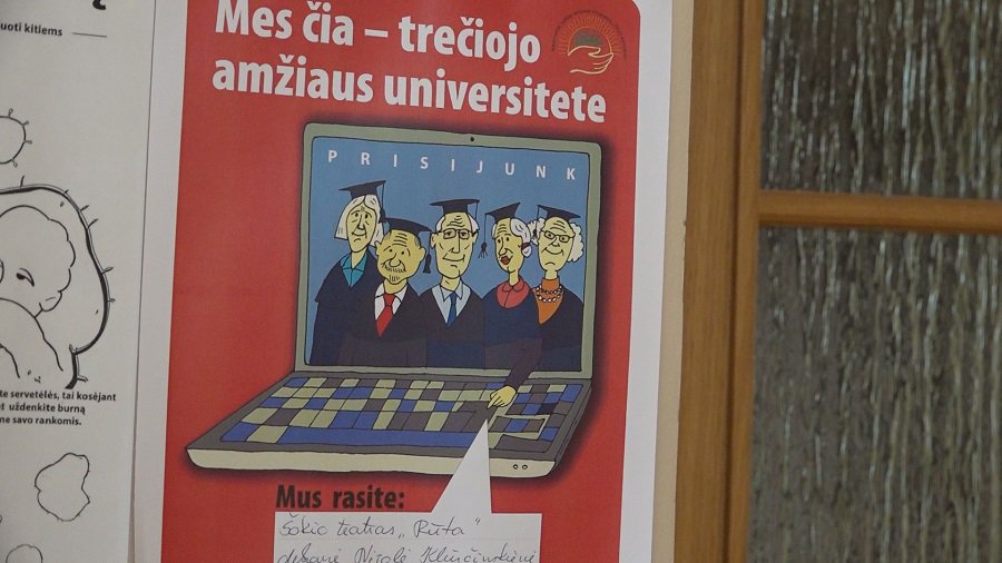 Центр занятости сеньоров готовится отметить Международный день пожилых  людей (видео) - В Висагинасе