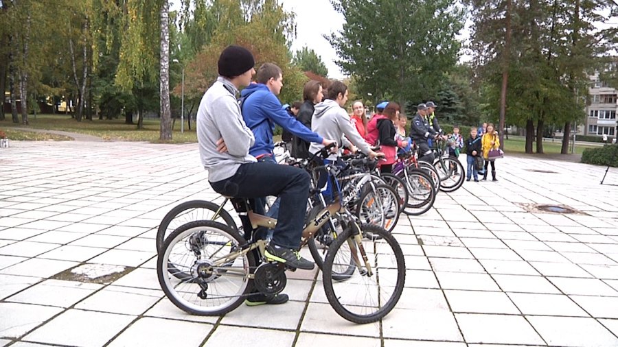 Автомобили, автомобили, буквально все заполонили... - В Висагинасе