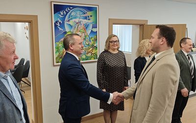 Visagino "Savaitės kontūrai": LEZ planai, verslo iššūkiai ir sporto pergalės (video) - Visagine